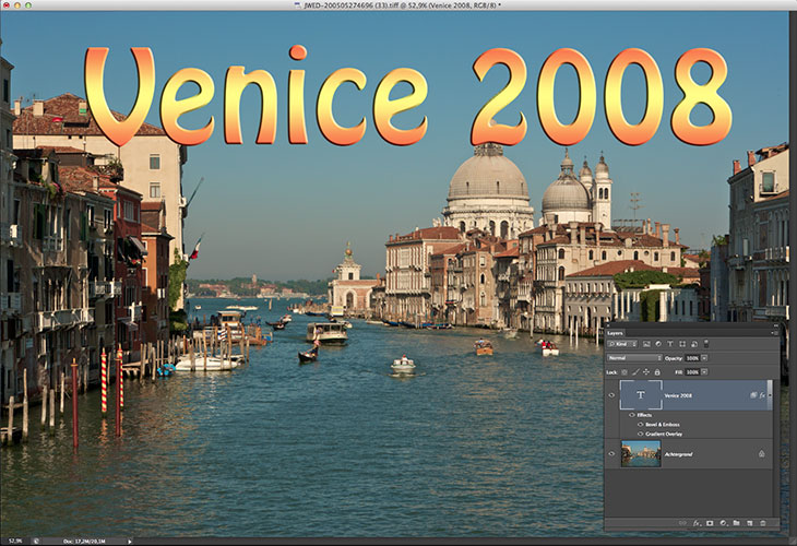 How to use advanced blending in Photoshop, step 1